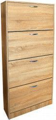 Pantofar 4 Usi Mic Sonoma 60 x 157 x 26 cm 