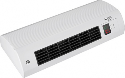 Aeroterma Adler AD7714 Putere 2200W 2 trepte de incalzire Timer Alb 
