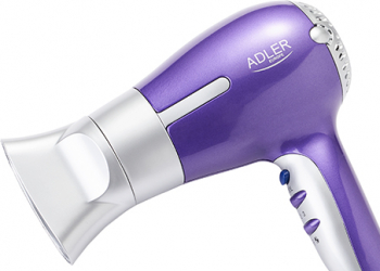 Uscator de par Adler AD2218 1500W 2 trepte viteza 3 setari temperatura Mov 