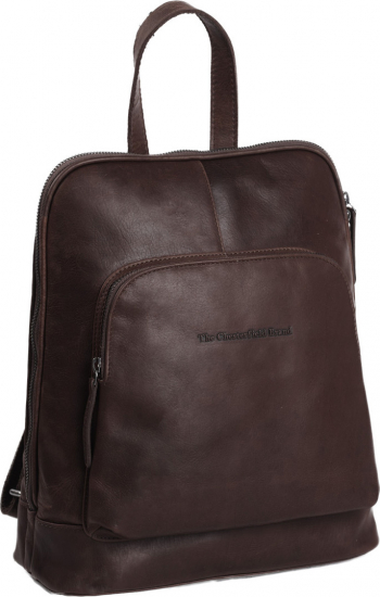 Rucsac de dama din piele moale The Chesterfield Brand Naomi Maro inchis 