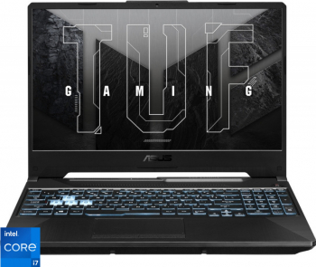 Laptop Gaming ASUS TUF F15 FX506HE Intel Core (11th Gen) i7-11800H 1TB SSD 16GB Geforce RTX 3050Ti 4GB FullHD Endless RGB Graphite Black