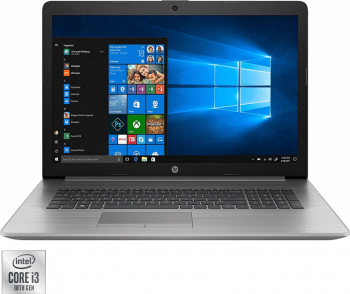 Laptop HP Probook 470 G7 Intel Core (10th Gen) i3-10110U 256GB SSD 8GB AMD Radeon 530 Graphics FullHD Win10 T.Ilum. Silver