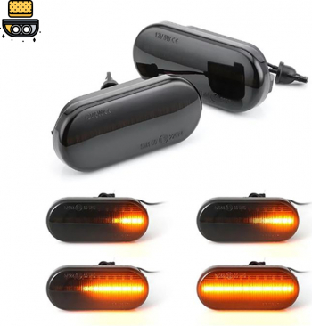 Set 2XLampi LED compatibil SKODA FORD VW SEAT pentru semnalizare aripa 