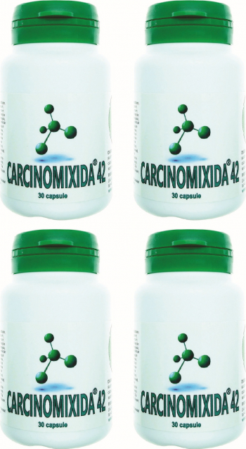 Pachet Promo Carcinomixida 42 3+1 GRATIS 30 capsule/flacon 42 remedii naturopate antitumoral