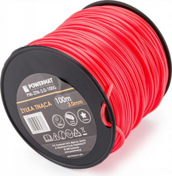 Fir trimmer 3mm 100m 5-puncte Powermat PM-ZTN-3.0-100G 