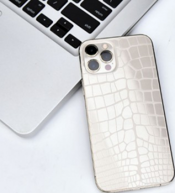 Skin Autocolant 3D Colorful Apple iPhone X Back Spate si laterale TH-DW02 Crocodil Blister 