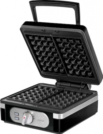 Aparat De Preparat Waffe MPM MGO-24 2 Waffe 1400W Termostat Reglabil Negru 