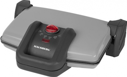 Sandwich-maker Hausberg HB631GR 1800WPlaci antiaderente Gri Inox 