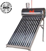 Sistem Panou Solar cu Tuburi Vidate SP-470-58 INOX / Vtl 135 Vrl 100 Tbuc 12 Dmm 58 Lmm 1800 