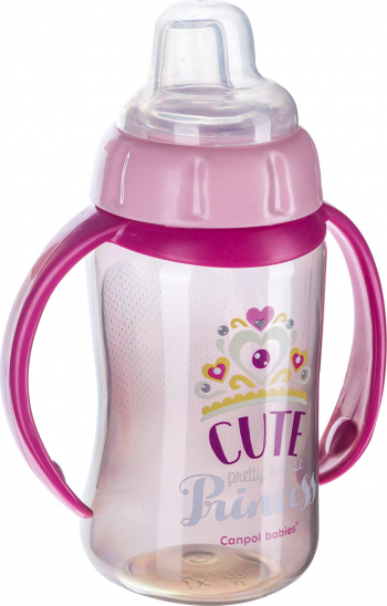 Canita antrenament - Future Daydreams - Canpol babies 320 ml roz 