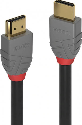 Cablu HDMI Lindy l36963 2m Anthra Line Negru - Gri 