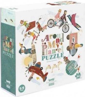 Puzzle Londji harta lumii 