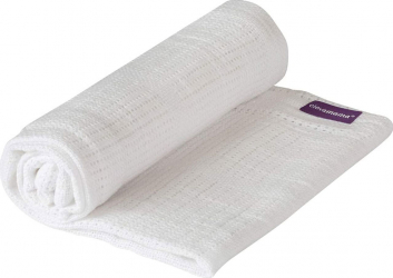 Paturica din bumbac Clevamama 3457 120 x 140 cm White 