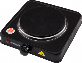 Plita Mesko MS 6508 1 zona de gatit 1000 W Termostat reglabil Negru 