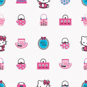 Rola tapet 10 X 0 52m Hello Kitty Fashion TA73499 