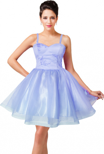 Rochie babydoll light blue marimea 40 L 