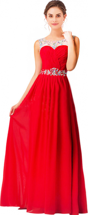 Rochie de seara rosie cu spatele decupat marimea 38 M 