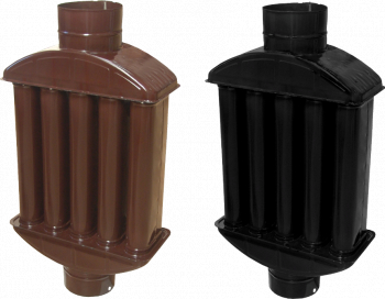 Recuperator Caldura Emailat / Dmm 130 C negru mat 