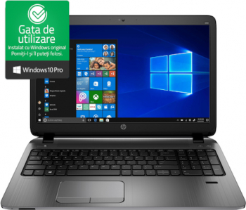 Laptop HP Probook 450 G2 Intel Celeron 2957U 1.40GHz 4GB DDR3 500GB HDD 15.6inch Webcam Win10 Pro Refurbished