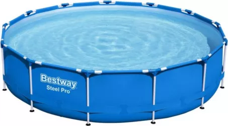 Piscina cu cadru metalic rotunda Steel Pro Albastru 4678 litri 305 x 76 cm