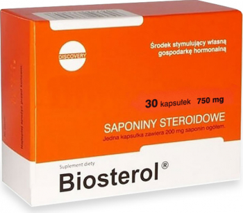 Capsule Megabol Biosterol 750 mg 30 caps anabolizant puternic saponine naturale ce cresc nivelul de testosteron liber 
