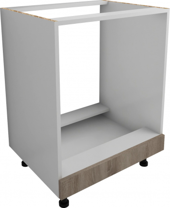 Corp Cuptor haaus Alb/Stejar Sonoma Gri 60 x 50 x 80 cm 