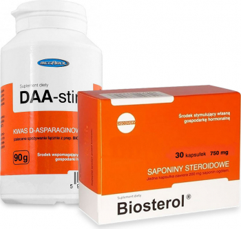 Pachet Megabol DAA-stin 90 g plus Biosterol 750 mg 30 cps