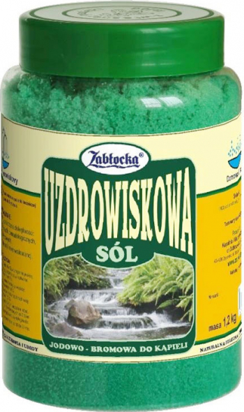 Sare termala SPA iodine-bromine Zablocka pentru baie 1 2 kg