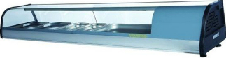 Vitrina expunere sushi 8 GN 1/3-20 mm Moratti 