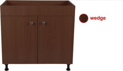 Masca Chiuveta Wenge Tempo line cu 2 usi 80x50x80 cm Pal 18mm 
