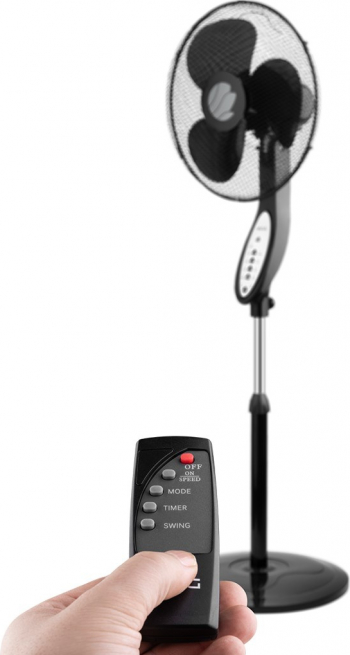 Ventilator cu picior ECG FS 40 R 50W 40cm 3 viteze telecomanda 