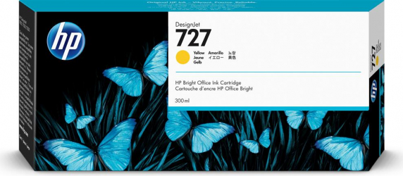 Cartus HP 727 DesignJet Galben 