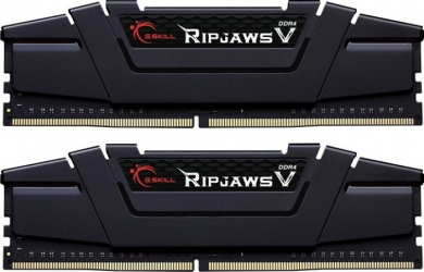 Kit Memorie G.Skill Ripjaws V Black 64GB (2x 32GB) DDR4 2666MHz CL19 1.2v Dual Channel f4-2666c19d-64gvk 