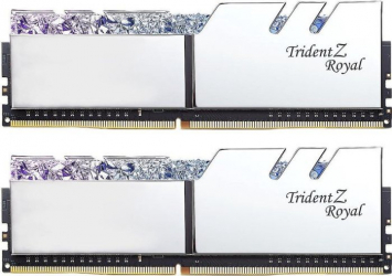 Kit Memorie G.Skill Trident Z Royal RGB Silver 64GB ( 2x 32 GB ) DDR4 4000MHz CL18 1.4v Dual Channel 