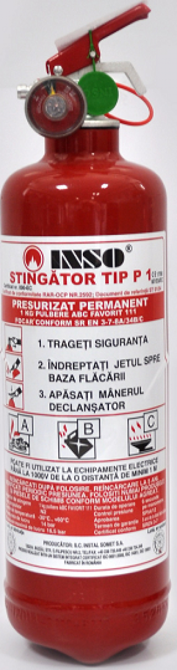 Stingator Reincarcabil 1kg Cu Manometru 