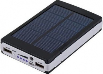 Baterie externa solara 20000 mah Incarcator Solar 2USB - cadouri pentru călători și iubitorii de călătorii