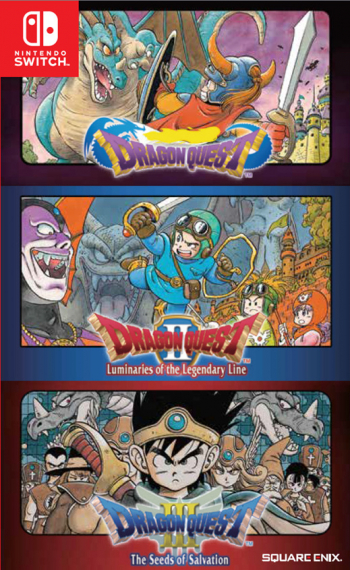 Joc Dragon Quest I II III 1 2 3 Collection Pentru Nintendo Switch 