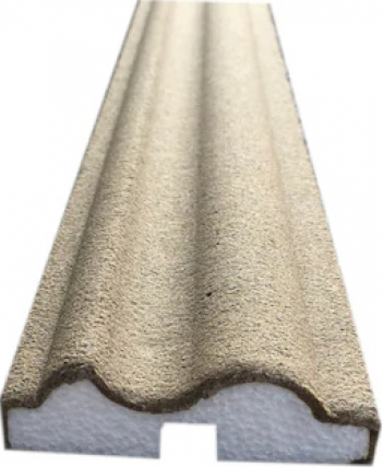 Brau pentru exterior din polistiren expandat cu rasina dimensiune 100x30x2000 mm