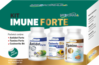 Kit Imune Forte pentru o imunitate puternica Medicinas 