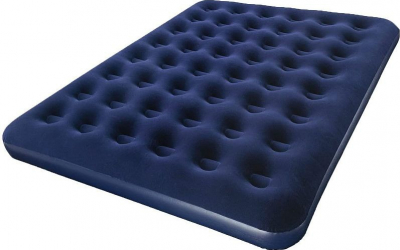 Saltea gonflabila 203x183x22 Bestway king size vinil si catifea pentru interior si exterior