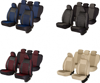 Set Huse Scaune Auto Opel Corsa 2015-2020 Gama Elegance Piele+Textil 