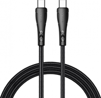 Cablu de date Mcdodo Mamba Series Type-C la Type-C Black 