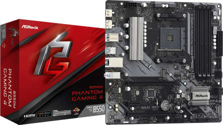 Placa de baza ASRock B550M PHANTOM GAMING 4 Socket AM4 