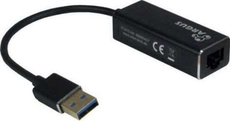 Adaptor Retea Gigabit Inter-Tech Argus IT-810 Gigabit Negru