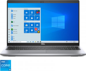 Laptop Dell Latitude 5520 Intel Core (11th Gen) i5-1145G7 256GB SSD 8GB Iris Xe FullHD Win10 Pro Tast. ilum. FPR