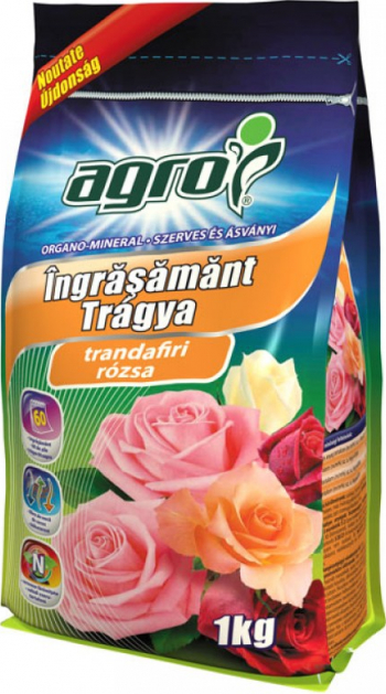 Ingrasamant Agro Creste fertilitatea solului Ambalaj sigilabil prin fermoar Pentru toate felurile de trandafiri 