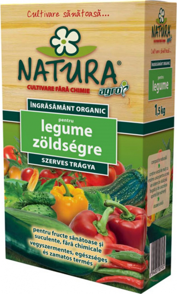 Ingrasamant organic pentru legume 1 5Kg 