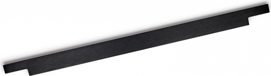 Maner pentru mobila Linear finisaj negru periat L 897 mm 