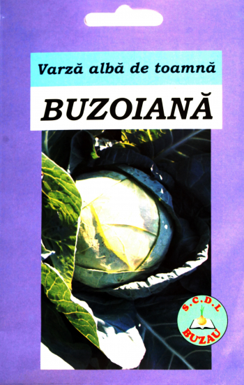 Seminte varza alba de toamna buzoiana SCDL Buzau 10grame 