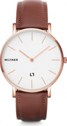 Ceas de dama Millner Hallfield Golden Brown 